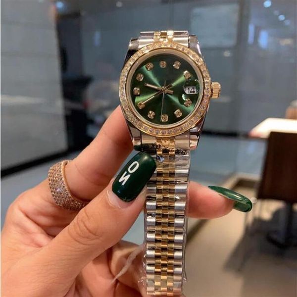 

women's watch 28mm 31mm 36mm men watches 41mm movement gold jubilee stainless steel datejust woman 2813 movement diamond beze2441, Slivery;brown