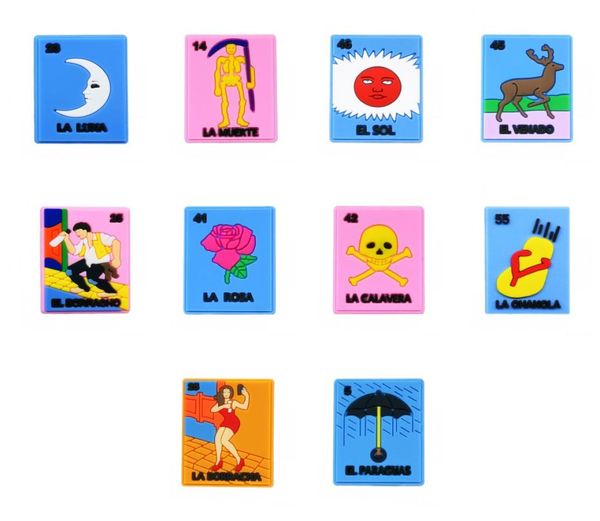 

moq=2lots various cards shoe charms wholesale jibitz for shoes soft rubber pvc charm accessories plastic ornaments5631673, White;pink