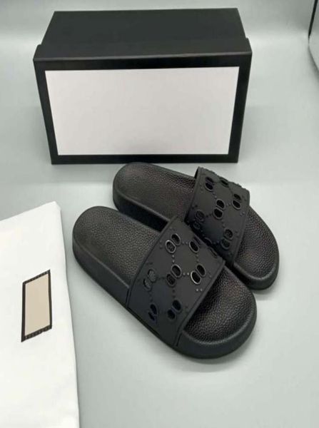 

slippers women luxury designer sandal lady slides wedge rainbows summer slippers for ladies brands dear rubber beach pink black multicolor45