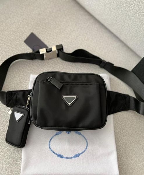 

black chest bag designer fanny pack waist bags women mens packs nylon canvas bumbag shoulder bags men fannypack womens belt bum ba3537397