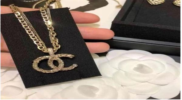 

luxury jewelry double layer necklace xianggrandma new light gold fashion xiangjia c pendant clavicle25252495149, Gray