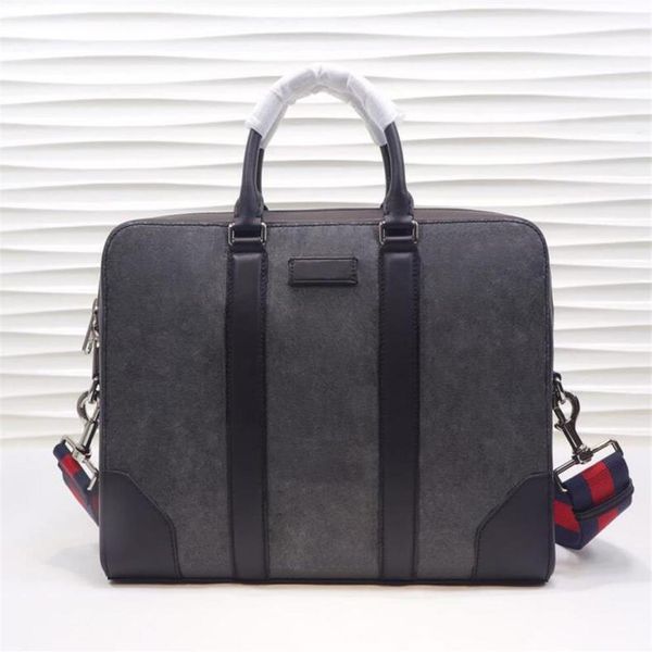 

474135 classic real leathe briefcases fashion business trip document outdoor men messenger bag handbag233d