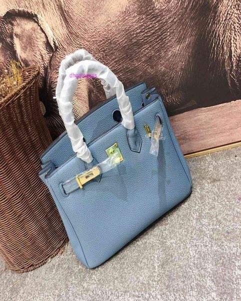 

designer handbags tote berkin bags woman large capacity fashion fullgrain litchi pattern cowhide shoulder shopping9258543