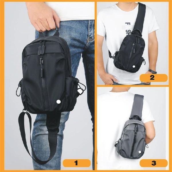 

ll ydpf50 mens shoulder bag gym running outdoor sport travel phone coin purse chest packs bag crossbody bags funny pack messenger 2337