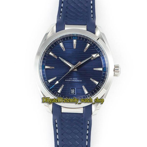 

sss factory aqua terra 150m series 220 12 41 21 03 001 blue dial 8900 mechanical automatic mens watches 316l-steel case sport watc306p, Slivery;brown