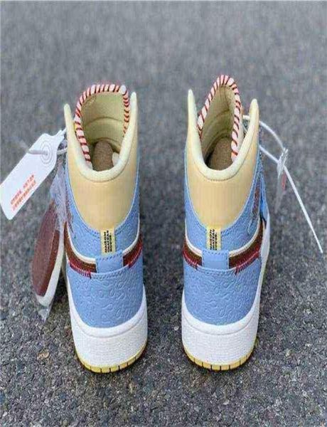 

men outdoor shoes maison chateau rouge retro pale vanilla cinnamon blue yellow highend sneakersauthentic 1 mid se fearless2178485