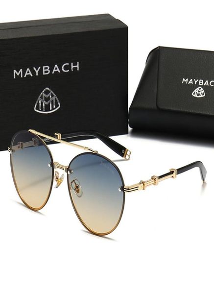 

fashion men sunglasses sunshade glasses leopard head composite metal rimless optical frame classic rectangle square gold luxury sunglasses73, White;black