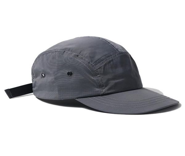 

quickdrying 5 panel camp cap baseball caps beach sun dad hat summer snapback men women trucker visor hip hop harajuku outdoor gol9335135, Blue;gray