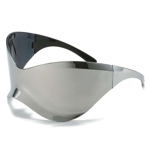 

large frame sunglasses for women millennium frameless cycling men, White;black