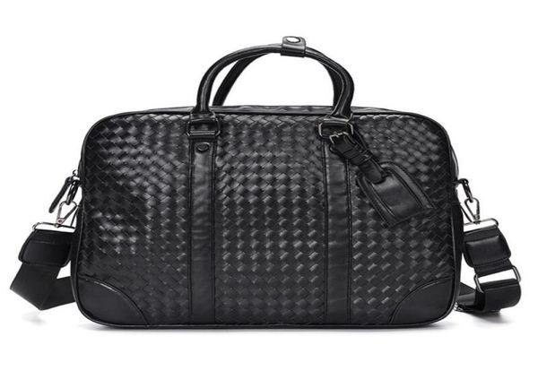 

hand knitted brand designer briefcases new arrival business bags for men genuine leather business lapbags3425291