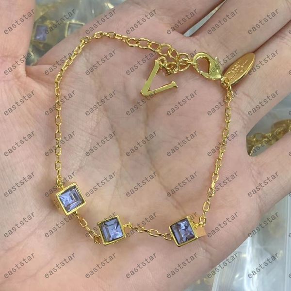 

Heart Bracelet Flower Bracelets Stainless Steel Jewelry for Women Gold Silver Plated Tennis Chain Fashion Bracelet Jewelrys Designers for Party Birthday Gift