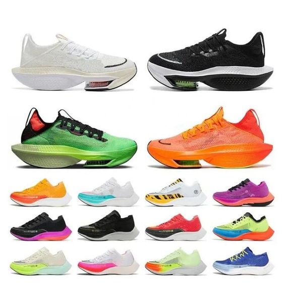 

2023 new pegasus zoomx running shoes zooms alpha next% 2 offs ekiden scream green fly marathon green orange grey outdoor sneakers size 36-45, Black
