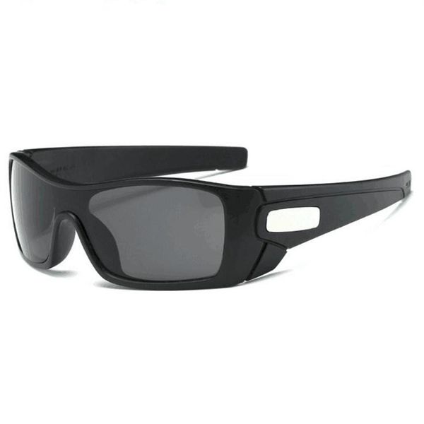 

sunglasses classic outdoor sports oversized o men one-piece lens sun glasses uv400 goggles 0091011307t, White;black