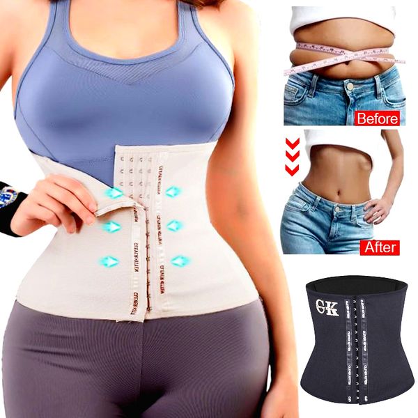

womens shapers afrulia tummy trimmer waist trainer sports belt girdles firm control corset strap slimming sheath shapewear body cincher 2309, Black;white