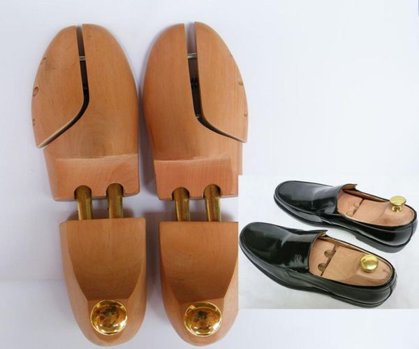 

quality wood shoe tree for men dress shoes all size hand made size35455043011, White;pink