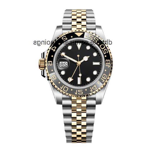 

new mens watch automatic mechanical movement blue black ceramic bezel sapphire glass jubilee bracelet watches man wristwatches 5w8s, Slivery;golden