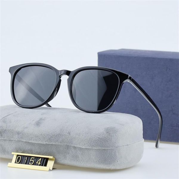 

brand designer sunglasses luxury classic women men eyeglasses outdoor shades pc frame fashion lady sun glasses mirrors with box254u, White;black