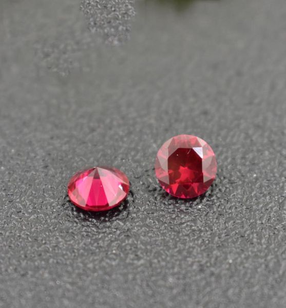 

1000pcslot synthetic ruby stone cubic zirconia birthstones round 2mm jaunary to december 12 colors loose diamond for jewelry maki4559529, Black