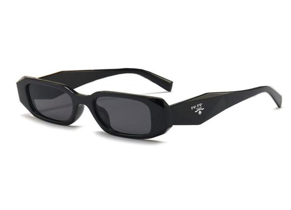 

2022 designer sunglasses classic eyeglasses goggle outdoor beach sun glasses for man woman mix color optional triangular signature2576701, White;black