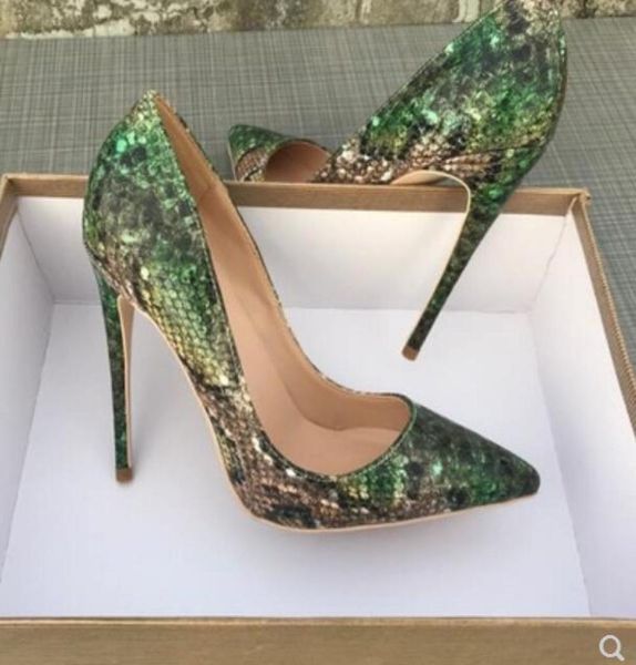 

stiletto heel fashion women shoes high heels red bottoms glass slipper pointed toes pumps silver wedding dress sho6602693, Black