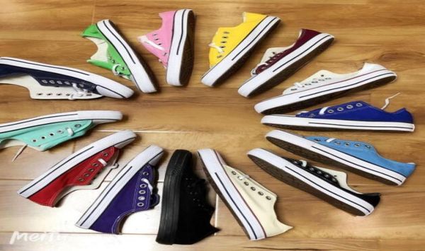 

2021 sell classic all stares teenagers boys girls skateboard shoes classical design student high low men women canvas shoes cv9767891