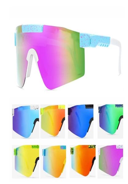 

fast ship 24 color brand sunglasses flat eyewear black frame mirrored lens windproof sport fashion no polarized glasses for ma1652051, White;black