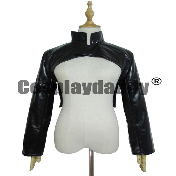 

ghost in the shell major motoko kusanagi cosplay costume jacket278v, Black