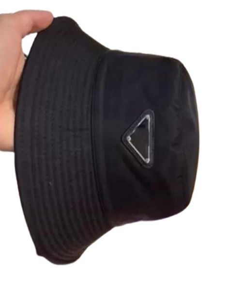 

luxury nylon bucket hat for men and women fashion designer ladies mens 2022 spring summer colorful leather metal sun hats new fish9066392, Blue;gray