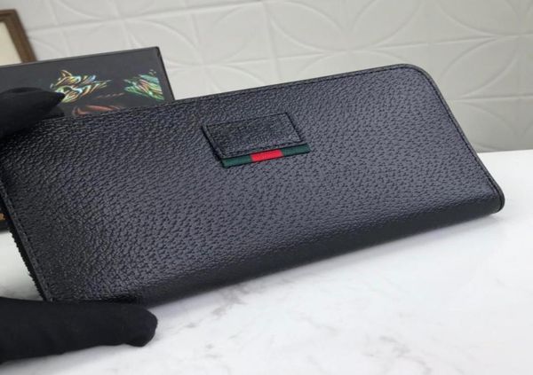 

2021 fashion designers wallets luxurys mens women leather bags classic bee tiger snake letters purses original box di4791807, Red;black