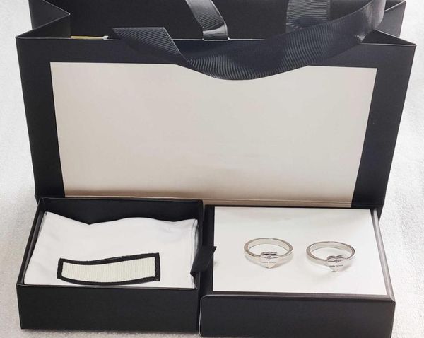 

luxury designer ring fashion heart rings for women original design great quality love rings jewelry supply whole nrj8203329, Silver