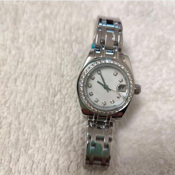 

automatic movement ladies watch mother pearl watchs woman's pearlmaster piece mop ladys watches268h, Slivery;brown