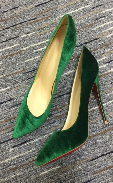 

women shoes s high heels pointed toe sole pumps come with logo dust bags wedding4726006, Black