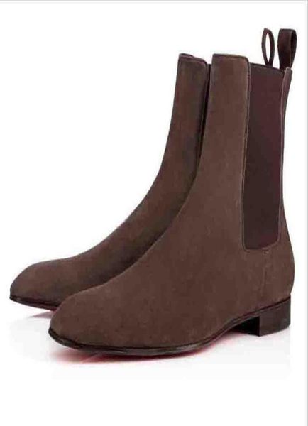

ankle boot ankle boots outdoor shoes gentleman leather l roadie men 039s winter famous brand man party dress luxurys4260125, Black