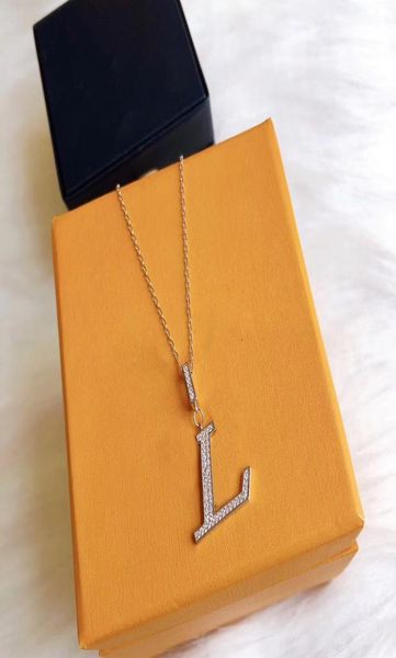 

fashion stainless steel letter cuban link chain necklace choker bracelet for mens and women lovers gift hip hop jewelry with box 26437551, Silver