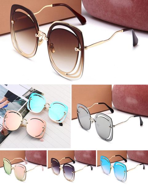 

round metal sunglasses designer eyewear gold flash glass lens for mens womens mirror sunglasses round sun glasse with cases3847033, White;black