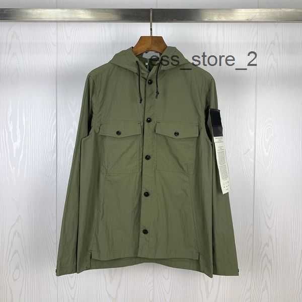 

stone jacket island outerwear designer badges zipper toney cp jacket loose style spring autumn mens breathable high street stones islandss c, Black;brown