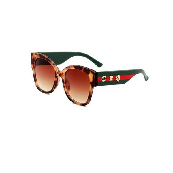 

0059 brand designer sunglasses fashion new metal large frame sunglasses retro men and women high-end glasses uv 400225z, White;black