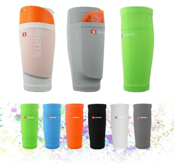 

soccer shin pads guard football leg support sleeve protector skating shank sports men women shin guards support5496459, Black;gray