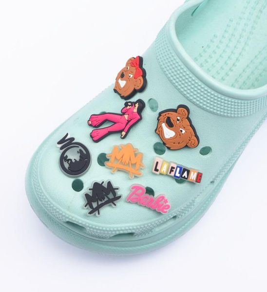 

custom pvc shoe decorations designer finer charm by design selena charms for designer shoes7000975, White;pink