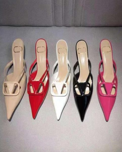 

2021 women shoe ladies dress boots mid heels pointed toe sole 4cm pumps leather soft wedding dresses shoes 35426132978, Black