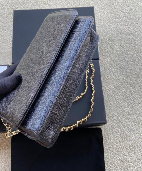

10a quality wallet selling classic fashion upgraded magnetic hardware womens chain wallets sheepskin luxurys designer bag coin pur3804793, Red;black