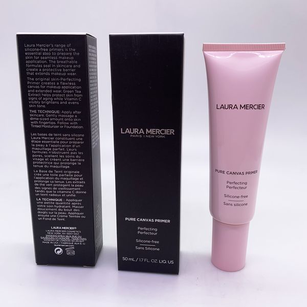 

laura mercier pure canvas primer perfecting foundation primer perfecteur makeup stay brightens evens skin tone 1.7 fl.oz 50ml