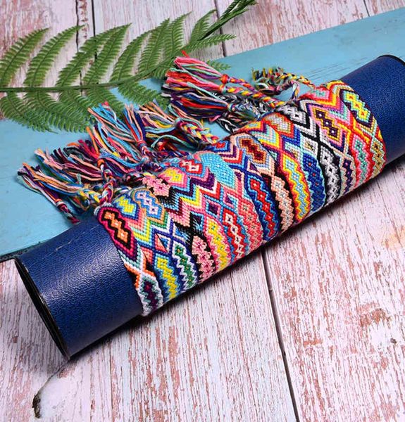 

15 pieces friendship woven braided bracelets for women chic fashion girl boho charm wrap armband pulseras femme dropship 2103234971374, Golden;silver