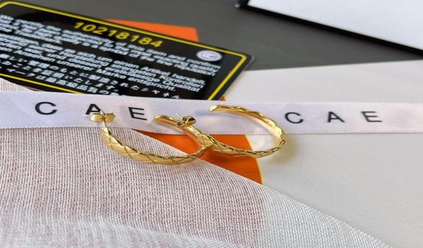 

premium design earrings luxury charm jewelry earrings designer style accessories 18k gold plated delicate elegant gifts selected p8142150, Golden