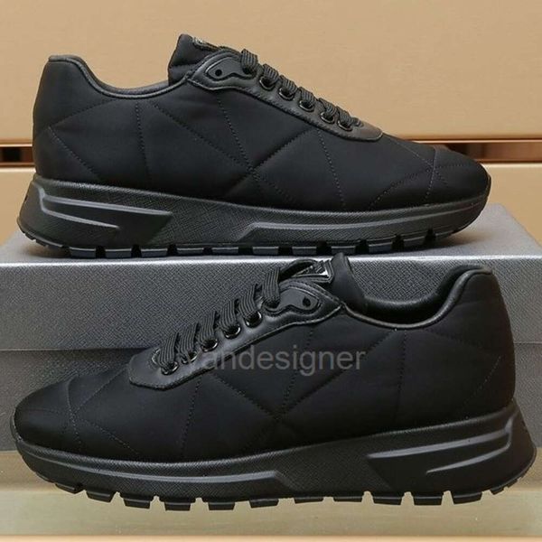 

designer shoes pra2023 high-end breathable trend casual men's shoes lightweight and anti slip sports casual shoes thin version, Black