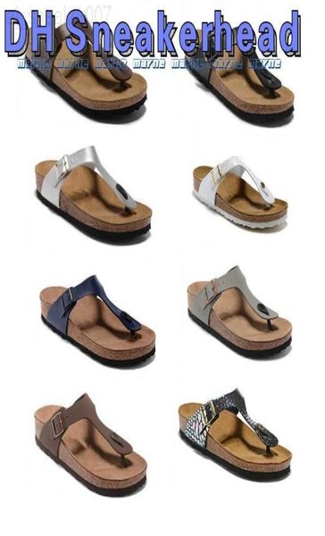 

birk latest gizeh flipflops caliente verano hombres mujeres sandalias planas zapatillas de corcho zapatos casuales 3447 yq9043600