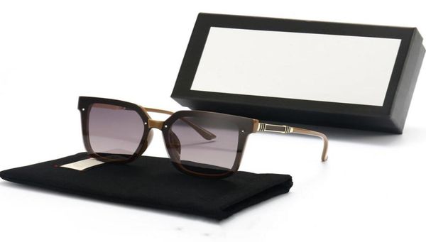 

2022 fashion luxury sunglasses women men uv400 polarized light designer pcmetal frame square sun glasses for female ladies eyewea5759741, White;black