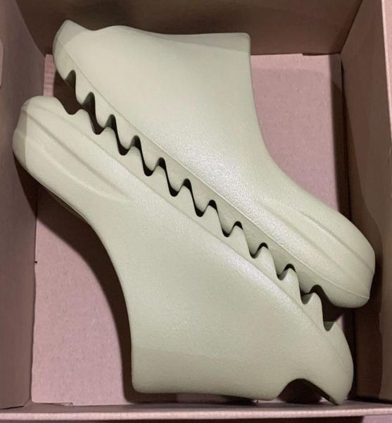 

2022 new slippers eva for men woman comfortable sandals glow green soot onyx black bone resin desert sand pure slides mens sl4475537