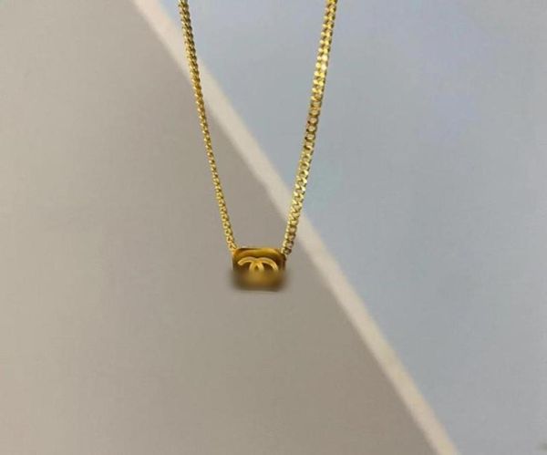 

luxury designer necklace for women party mens choker pendant chain crystal 18k gold plated brass copper brand cletter necklaces s36894757, Silver