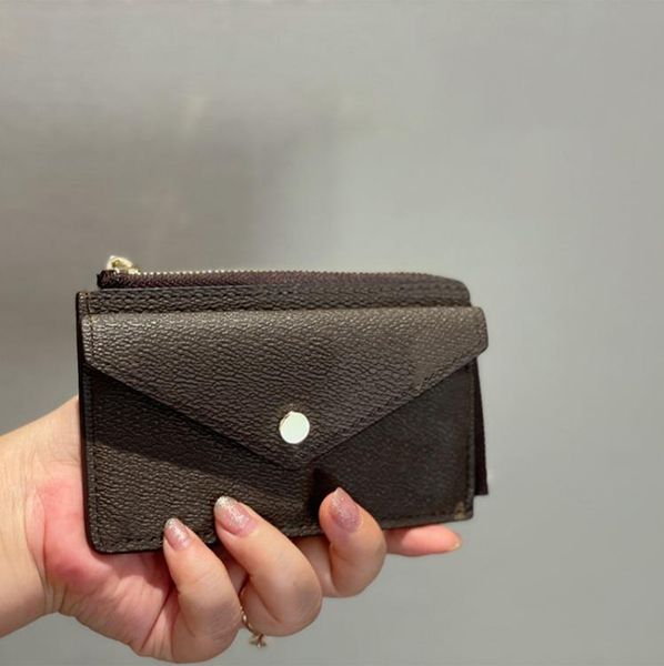 

5a passport holders cover womens designer card holder protection case trendy credit mens wallet brown iconic leather couveture8652038, Brown;gray